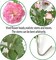 Ranunculus Artificial Flowers,6 Pcs 3 Flower Heads Faux Ranunculu Flowers with Real Touch Stem,Artificial Ranunculus Flowers,Silk Ranancolus Bouqurt (6, Pink)